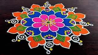 Sankranthi Design Rangoli 🌹 Sankranthi Muggulu 🌹 Sankranthi Kolam Rangoli 🌹 Sankranthi Chukkala Mugg [upl. by Beatrice]