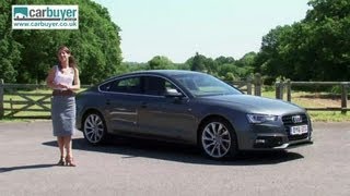 Audi A5 Sportback hatchback review  CarBuyer [upl. by Gonroff493]