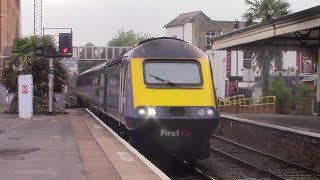 Trains at Paignton RL  140717 [upl. by Sirromed]