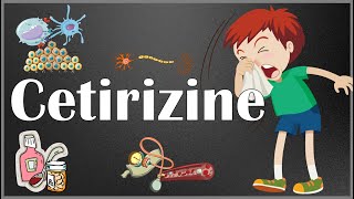 Cetirizine Zyrtec Reactine Prevalin  Uses Mechanism Of Action Adverse Effects Pharmacology [upl. by Joaquin588]