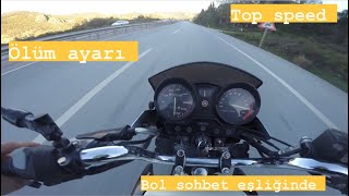 Yamaha Ybr 125 ESD TOP SPEED  Ölüm Ayarı  Debriyajsız Kalkış ve Vites Değiştirme  Sürüş Önerileri [upl. by Swigart]