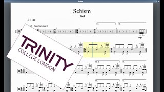 Schism Trinity Grade 8 Drums [upl. by Akerehs919]