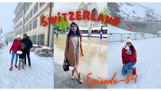 Visited Mt Pilatus  Last vlog from Switzerland  World’s steepest cogwheel railway [upl. by Nilahs573]