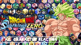 DRAGON BALL Sparking ZERO characters 160 Full Roster Predictions Reaction [upl. by Adnirem]