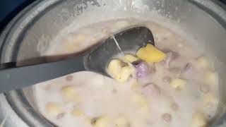 Ginataang BiloBilo  Binignit  Sampelot  Glutinous Rice in Coconut Milk  Ginataang HaloHalo [upl. by Nyvets]