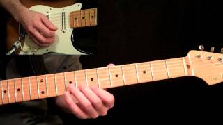 Stevie Ray Vaughan  Pride And Joy Guitar Lesson Pt1  Intro [upl. by Enileme]