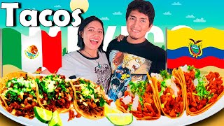 LOS VERDADEROS TACOS MEXICANOS  JALAPEÑOS [upl. by Anthiathia]