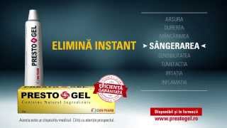 PrestoGel 25g  Tratamentul nr 1 impotriva Hemoroizilor si simptomelor asociate acestora [upl. by Atiek]