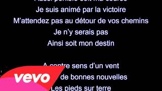 A Contre Sens Shaniz Feat Maître Gims Paroles  Lyrics [upl. by Xuagram]