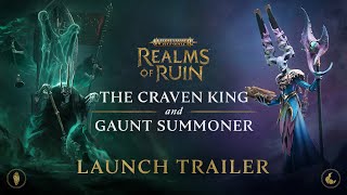 Warhammer Age of Sigmar Realms of Ruin  Craven King and Gaunt Summoner Hero Pack Launch Trailer [upl. by Nhguaved]