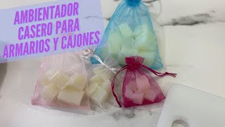 AMBIENTADOR CASERO PARA ARMARIOS ZAPATEROS Y CAJONES CON SOLO 2 INGREDIENTES AROMATIZADOR [upl. by Anwahsed62]