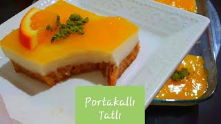 PORTAKALLI ETİMEK TATLISI TARİFİ ✅  Etimek tatlısı nasıl yapılır  Sütlü tatlı tarifleri [upl. by Ansley]