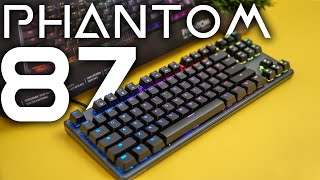 Unboxing and Review  Tecware Phantom 87 Mechanical Gaming Keyboard [upl. by Eet]