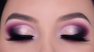 GLAM Smokey Cut Crease Eye Makeup Tutorial [upl. by Ng]