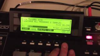 Akai MPC 2500  Upgrade Hard Drive to SD Card  Tutorial [upl. by Voe]