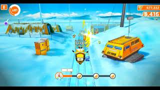 Minion Rush  Level 743  Picking up the Banana Splitter 10 times [upl. by Oneil]