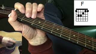 While My Guitar Gently Weeps  Guitar Chord Lesson  The Beatles [upl. by Yuu]