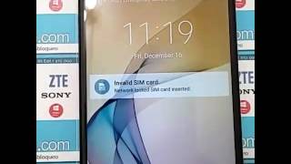 Unlock  Desbloqueo Samsung Galaxy J5 Prime SMG570M [upl. by Seroka453]