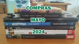 COMPRAS CÓMICS MAYO 2024 [upl. by Desta]