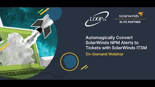 Automagically Convert SolarWinds NPM Alerts to Tickets With SolarWinds ITSM [upl. by Trebeh]