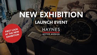 Amazing New Motorcycle Exhibition Launching At Haynes Motor Museum [upl. by Llireva625]