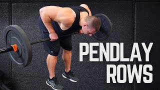 How to Build Your Upper Back with Pendlay Rows [upl. by Andonis851]