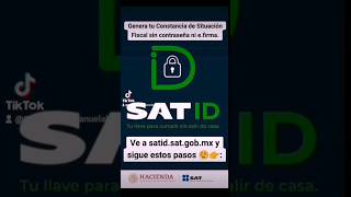 Te explico cómo generar tu Constancia de Situación Fiscal sin contraseña del RFC ni efirma [upl. by Alcinia763]