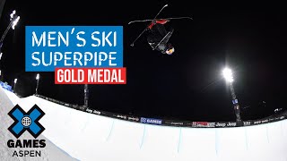 GOLD MEDAL VIDEO Men’s Ski SuperPipe  X Games Aspen 2021 [upl. by Idnir]