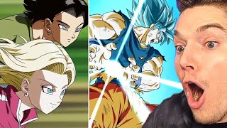 NEW TOP Android 17 amp 18 AND Goku Super Attacks Reaction on Dokkan Battle full details too [upl. by Ah412]