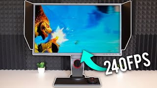 Lo que debes saber de los 240hz  El Monitor Competitivo MÁS RÁPIDO XL2546 [upl. by Ennaeiluj]