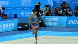 Aliya Garaeva 2011 Universiade Clubs FINAL [upl. by Sinnod]