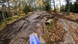 Botkyrka MK  Enduro Yamaha WR250F  Stockholm 20221016 [upl. by Fachanan689]