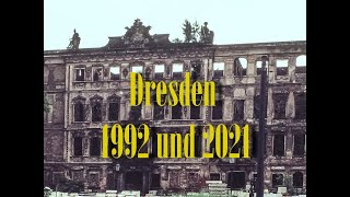 Dresden 1992 Taschenbergpalais Zwinger Altstadt [upl. by Gardia]