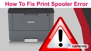 How To Fix Print Spooler Error  Printer Spooler Problem [upl. by Jordanson]