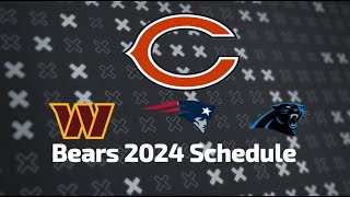 Bears 20242025 Schedule Release All Opponent for NEXT SEASON [upl. by Verile]