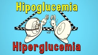 Hipoglucemia vs hiperglucemia [upl. by Burn]