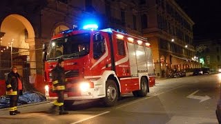 Vigili Del Fuoco arrivano su incendio appartamento  Pompieri in azioneintervento in diretta [upl. by Wieche367]