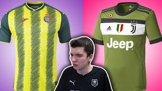 QUE HORROROSO OS UNIFORMES MAIS FEIOS DA TEMPORADA 1718 [upl. by Asiruam]