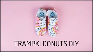 TRAMPKI DONUTS DIY  Jak przerobić trampki DomodiTV [upl. by Fania130]