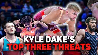 Top Three Threats To Kyle Dake At The Olympic Games [upl. by Ecienal]