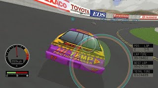 Andretti Racing PC Stock Car Gameplay 3Dfx mode [upl. by Aretahs]