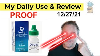 Vuity Eye Drops  PROOF  My Use amp Review [upl. by Cichocki332]