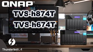 🔥First Thunderbolt 4 NAS🔥  QNAP TVSh874T  First Time Setup Guide and Product Overview [upl. by Mcgee]