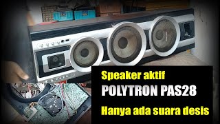 SPEAKER AKTIF POLYTRON PAS28 HANYA DESIS [upl. by Desmund]