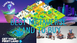 Best Metaverse land to buy which ones I am watching [upl. by Ima]