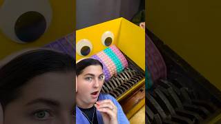 STELL DIR VOR … ShredderVs shreddermachine ASMR shredder shredding firstreactionshock [upl. by Elleb604]