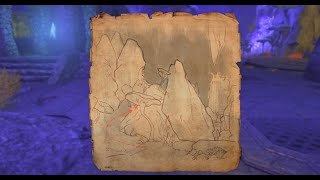 Elder Scrolls Online 4K  Blackreach Greymoor Caverns Treasure Map 2 [upl. by Rennob]