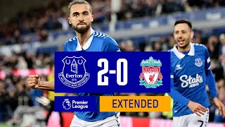 EXTENDED PREMIER LEAGUE HIGHLIGHTS EVERTON 20 LIVERPOOL [upl. by Eerac402]