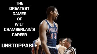 The Greatest Games of Wilt Chamberlains Career [upl. by Joeann]