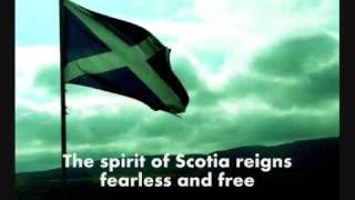 Scotland The Brave Lyrics [upl. by Alyda]